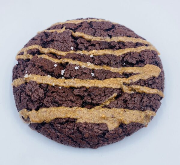 Cookie chocolat praliné, fleur de sel