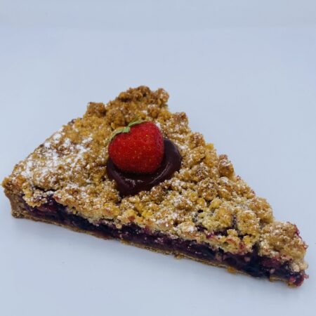 Le crumble fruits rouges