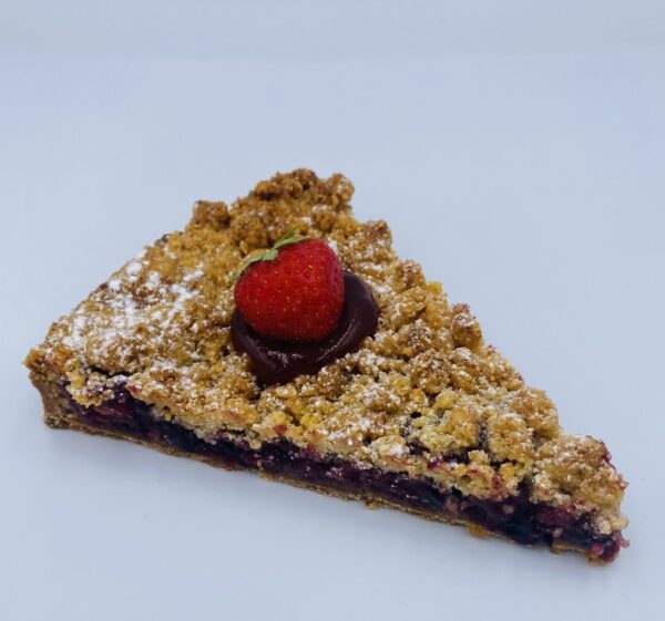 Le crumble fruits rouges
