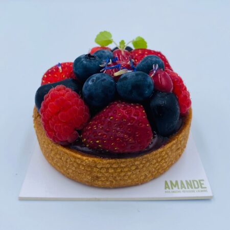 Tarte aux fruits rouges
