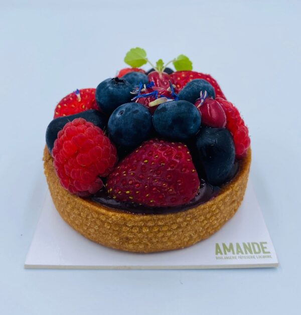 Tarte aux fruits rouges