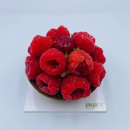 Tarte aux framboises
