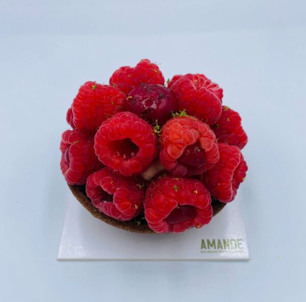 Tarte aux framboises