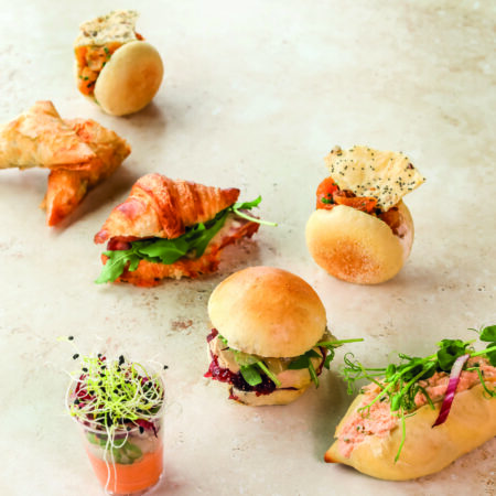 Plateau chaud - réductions salées