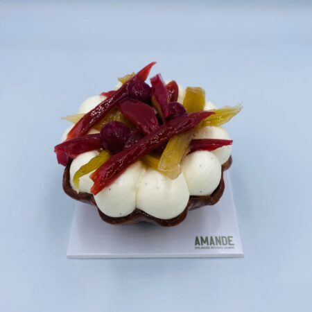 Tarte Rhubarbe et Poivre de Timut