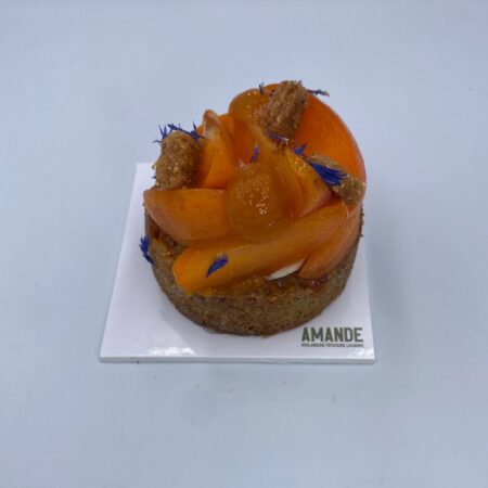 Tartelette Abricots et Fleur d'Oranger